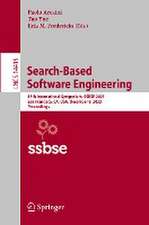 Search-Based Software Engineering