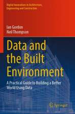 Data and the Built Environment