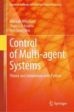 Control of Multi-agent Systems