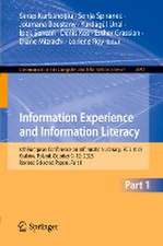 Information Experience and Information Literacy: 8th European Conference on Information Literacy, ECIL 2023, Kraków, Poland, October 9–12, 2023, Revised Selected Papers, Part I