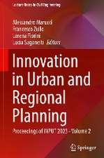 Innovation in Urban and Regional Planning