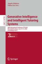 Generative Intelligence and Intelligent Tutoring Systems: 20th International Conference, ITS 2024, Thessaloniki, Greece, June 10–13, 2024, Proceedings, Part II