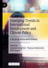 Emerging Trends in International Development and Climate Policy: A Focus on Korea and Germany