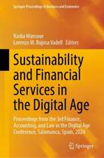 Sustainability and Financial Services in the Digital Age: Proceedings from the 3rd Finance, Accounting, and Law in the Digital Age Conference, Salamanca, Spain, 2024