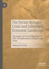 The Syrian Refugee Crisis and Lebanon's Economic Landscape: The Impact of Forced Migration on GDP, Unemployment, Inflation and Trade