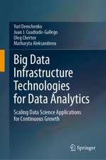 Big Data Infrastructure Technologies for Data Analytics: Scaling Data Science Applications for Continuous Growth