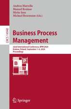 Business Process Management: 22nd International Conference, BPM 2024, Krakow, Poland, September 1–6, 2024, Proceedings