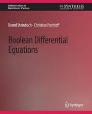 Boolean Differential Equations