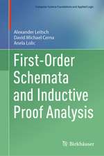 First-Order Schemata and Inductive Proof Analysis