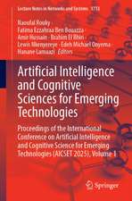 Artificial Intelligence and Cognitive Sciences for Emerging