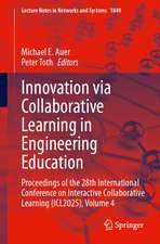 Innovation via Collaborative Learning in Engineering Educati
