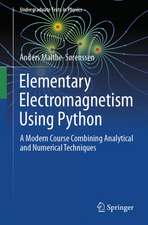 Elementary Electromagnetism Using Python