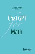 Gratzer, G: ChatGPT for Math