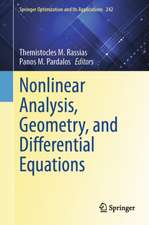 Nonlinear Analysis, Geometry, and Differential Equations
