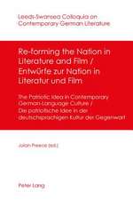 Re-Forming the Nation in Literature and Film. Entwuerfe Zur Nation in Literatur Und Film