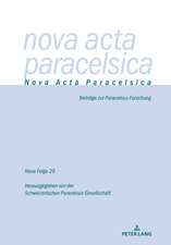 NOVA ACTA PARACELSICA 29 2021