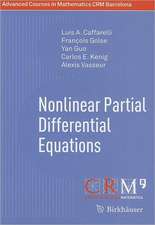 Nonlinear Partial Differential Equations