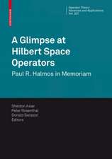 A Glimpse at Hilbert Space Operators: Paul R. Halmos in Memoriam