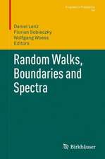 Random Walks, Boundaries and Spectra