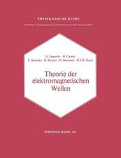 Theorie der elektromagnetischen Wellen: Nach Vorträge im Nachrichtentechnischen Kolloquium der Universität Bern