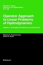 Operator Approach to Linear Problems of Hydrodynamics: Volume 1: Self-adjoint Problems for an Ideal Fluid