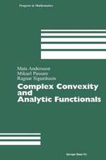 Complex Convexity and Analytic Functionals