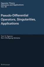 Pseudo-Differential Operators, Singularities, Applications