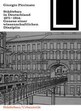 Städtebau in Deutschland 1871–1914 – Genese einer wissenschaftlichen Disziplin