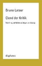 Elend der Kritik