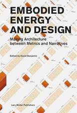 Embodied Energy and Design