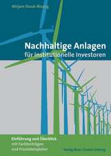 Nachhaltige Anlagen für institutionelle Investoren