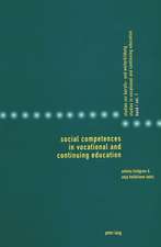 Social Competences in Vocational and Continuing Education