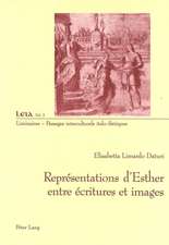 Repraesentations D'Esther Entre Aecritures Et Images