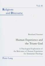 Human Experience and the Triune God