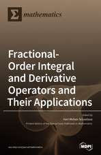 Fractional-Order Integral and Derivative Operators and Their Applications