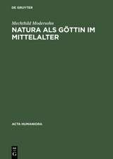 Natura als Göttin im Mittelalter – Ikonographische Studien zu Darstellungen der personifizierten Natur