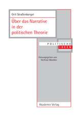 Über das Narrative in der politischen Theorie