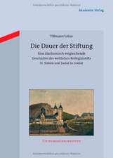 Die Dauer der Stiftung