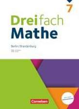 Dreifach Mathe 7. Schuljahr - Berlin und Brandenburg - Schulbuch mit digitalen Hilfen, Erklärfilmen und Wortvertonungen