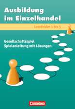 Ausbildung im Einzelhandel 1.-3. Ausbildungsjahr. Spielbrett, Spielkarten und Spielfiguren