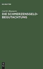 Die Schmerzensgeldbegutachtung: Leitfaden für Ärzte, Juristen und Versicherungsfachleute. Mit einer Beilage: 