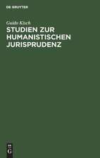 Studien zur humanistischen Jurisprudenz