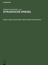 GERHARD:ETRUSKISCHE SPIEGEL BD 4 APART ND