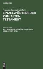 Hebräisches Wörterbuch zum Dodekapropheton