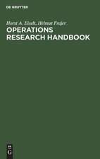 Operations research handbook: standard algorithms and methods with examples