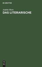 Das Literarische: Formalistische Versuche zu seiner Bestimmung