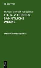 Hippel's Briefe: von 1775 bis 1785