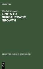 Limits to Bureaucratic Growth