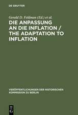 Die Anpassung an die Inflation / The Adaptation to Inflation