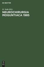 Neurochirurgia Moguntiaca 1985: Kurt Schürmann zum 65. Geburtstag